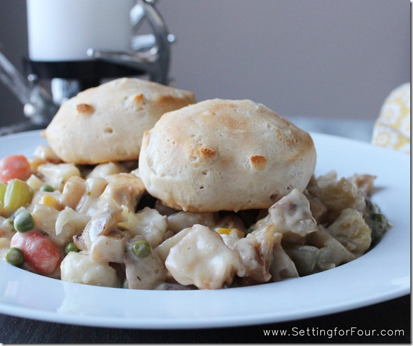 Recipe - Country Chicken Pot Pie from Setting for Four