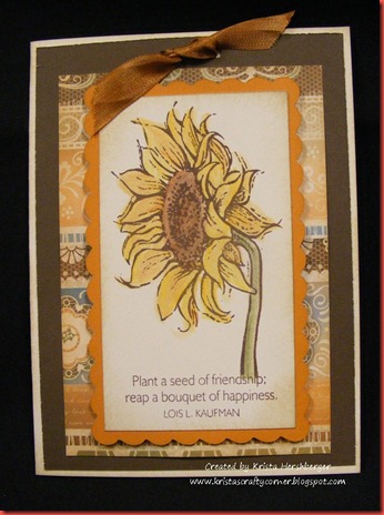 May 2012 SOTM florentine_sunflower card