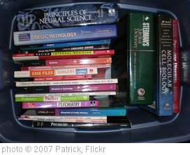 'box of medical textbooks' photo (c) 2007, Patrick - license: http://creativecommons.org/licenses/by-sa/2.0/