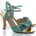 Rosaura menta oro - tacco 8,5 cm<br />
n. 35
