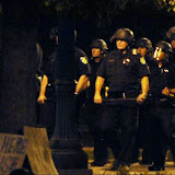 Occupy Sacramento supporters once again stood their ground at Ceasar Chavez Park in Downtown Sacramento. At midnight, an hour after the park is officially closed, dispersal orders were given and 4 (including one in a wheel chair) were arrested peacfully. News_111025_OccupySacramentoArrests