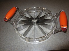 acrylic fruit or melon slicer