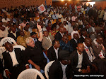 Quelques membres de l’opposition Congolaise dans la salle Fatima le 24/8/2011 à Kinshasa. Radio Okapi/ Ph. John Bompengo