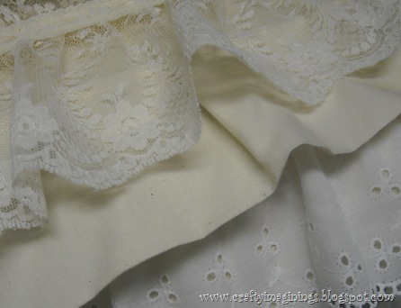 My DIY Petticoat Skirt-Muslin Layer My DIY Petticoat Skirt-Muslin Layer