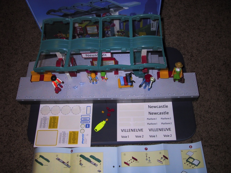 Playmobil 4382 Train Station/Depot w/Box & Instruction eBay