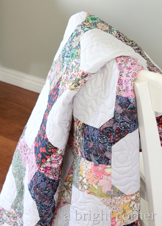 Liberty of London quilt tutorial