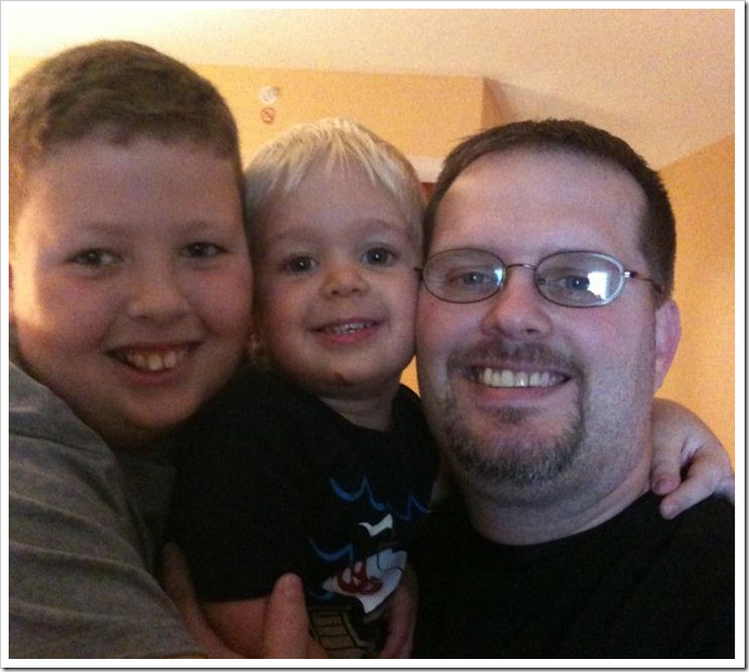 Greg and his boys Greg and his boys