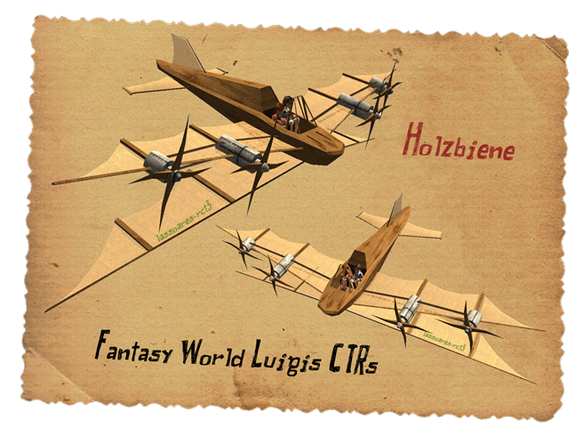 Fantasy World Luigis CTRs  II (Holzbiene) lassoares-rct3