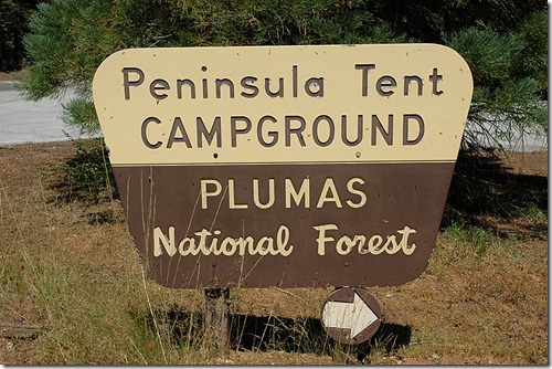 Penninsula Tent Sign