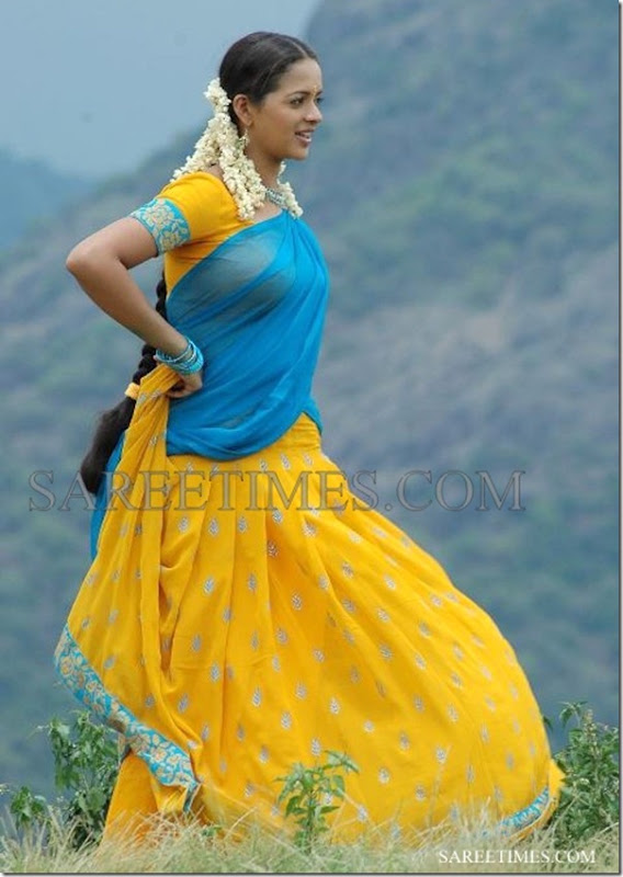 Bhavana_Half_Saree
