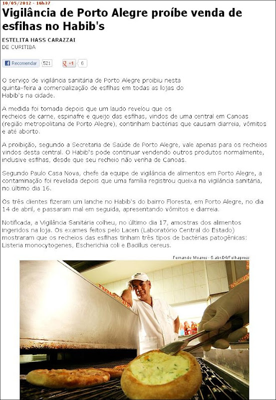 esfihas porto alegre vigilancia