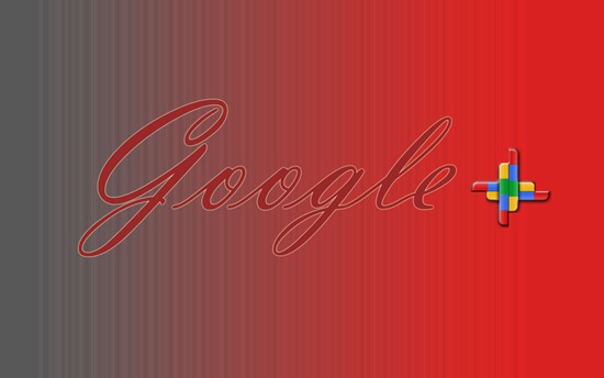 free google+ orange wallpaper