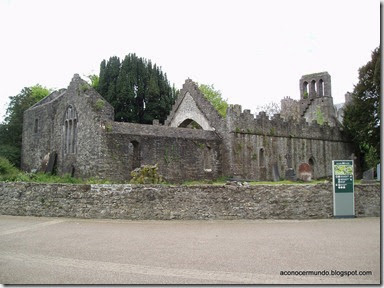 Costa norte de Dublin. Malahide. Ruinas en el recinto del Castillo - P5101113