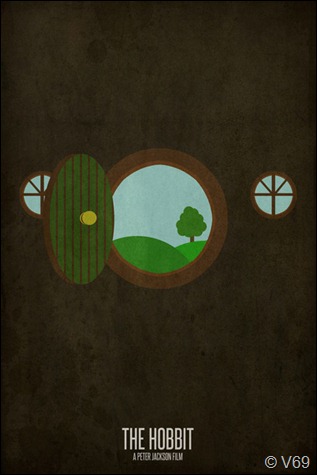 O Hobbit – Cartazes Minimalistas