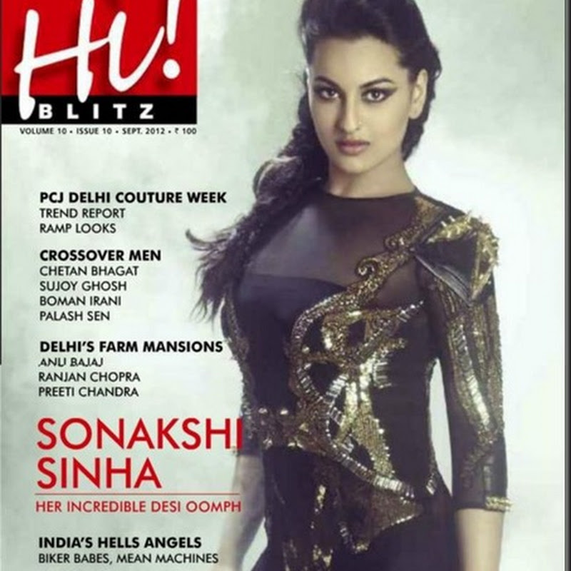 Sonakshi Sinha for Hi!Blitz Magazine September 2012!