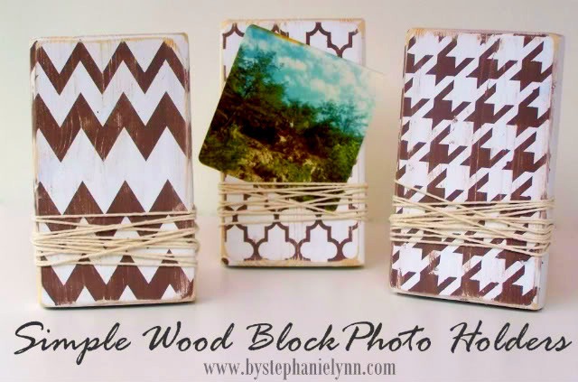 wooden block frames tutorial