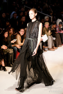 Jannika Lilja - AA Graduate 2011 JannikaLiljaAAGraduate2011 Academy of Arts University Graduate Fashion Show 2011 Review