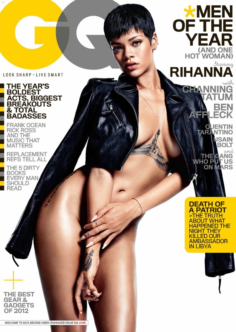 Rihanna GQ December 2012