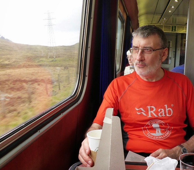 08:30 BREAKFAST NEAR RANNOCH STATION (PHOTO LIFTED FROM JEREMY BURROWS)