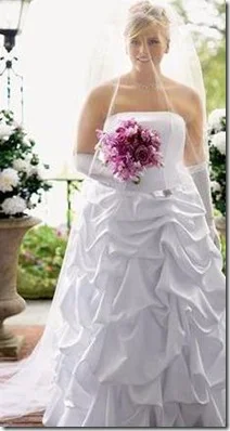 vestido hermosos de novia gordita joven 2012