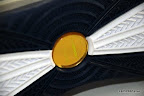 nike air max lebron 7 gr white navy 10 06 Nike Air Max LeBron VII (7)   White/Navy/Gold Sample Actual Photos
