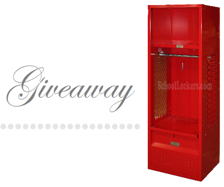 school locker giveaway