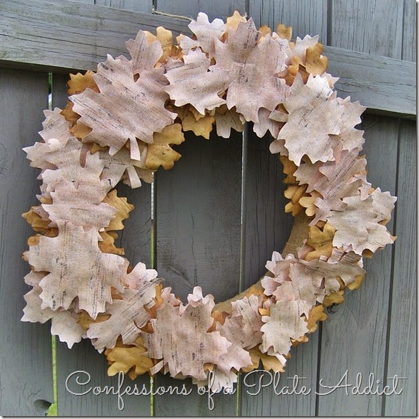 CONFESSIONS OF A PLATE ADDICT Country Living Inspired Faux Birch Bark Wreath CONFESSIONS OF A PLATE ADDICT Country Living Inspired Faux Birch Bark Wreath