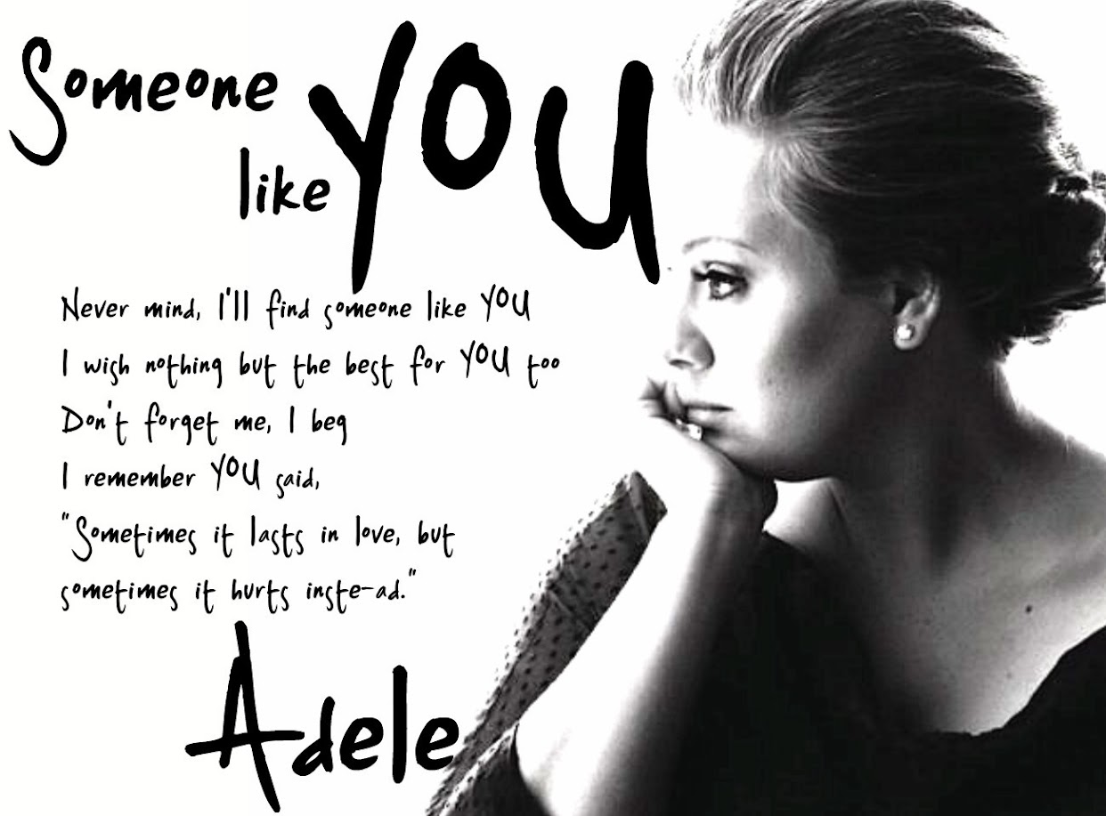 Someone Like You LETRA - Adele | Musica.com