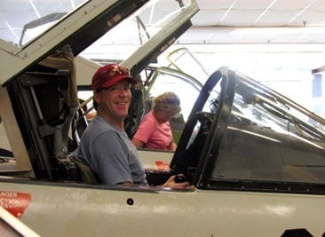  Mark Terri In The Pilot Seats