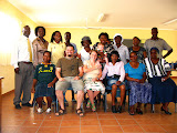 A nice photo of us with all (or almost all) of the Welani staff. They said they're all pledging to come visit us in Madagascar next year! Transition to Madagascar - 086.jpg