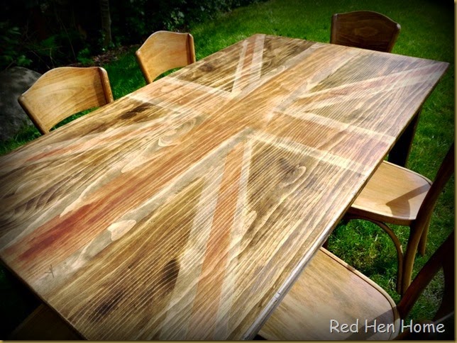 Red Hen Home Union Jack Table 2
