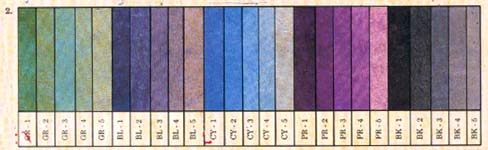 Hand Dyed Paper