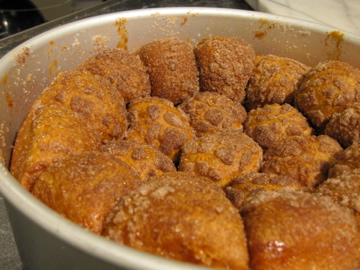 Monkey bread, baked and ready to eat! Monkey bread, baked and ready to eat!