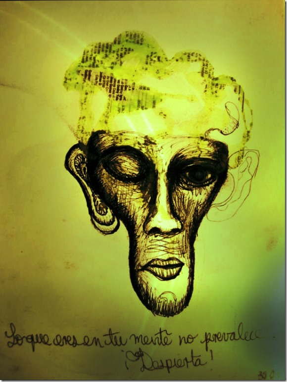 What you are in your mind won't pravail - wake up