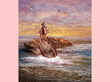 Mermaid In Sunset