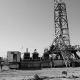 Route de Trufan - Puits de pétrole