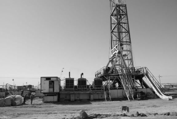 Route de Trufan - Puits de pétrole