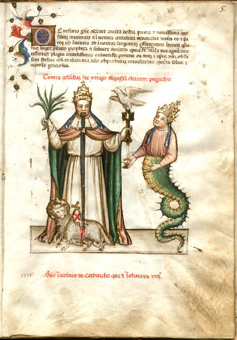 Nostradamus Book 1440 Illustration Part Three, Nostradamus