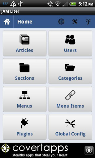 Joomla Admin Mobile Lite