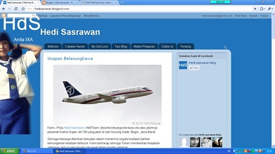 tampilan HdSBlog pada tanggal 14 Mei 2012 tampilan HdSBlog pada tanggal 14 Mei 2012