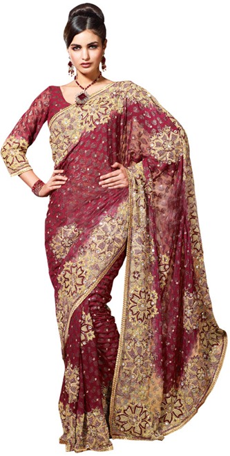01-fancy sarees design