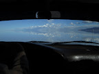 As the guide called it - driving into the clouds.