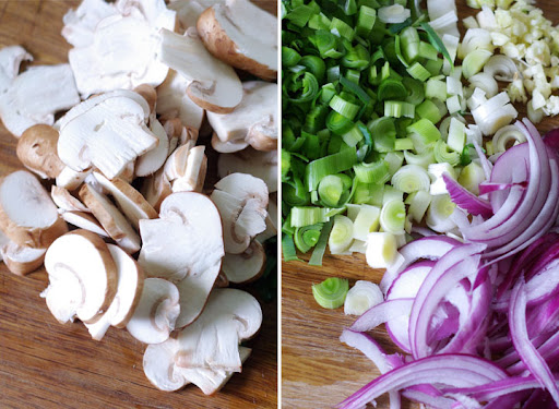 Prep all your ingredients before you start cooking.