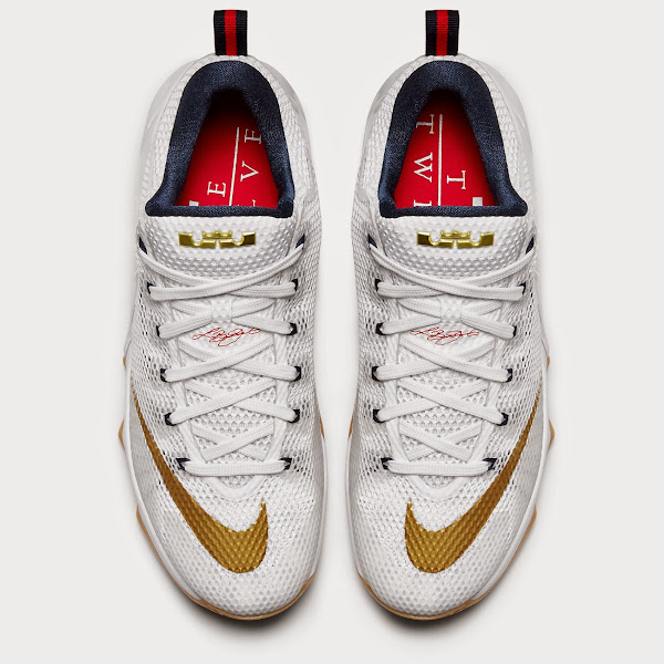 Release Reminder Nike LeBron XII Low 8220USA8221