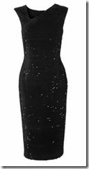 LK Bennett Sequin Assymetric Neckline Dress