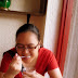Wifey enjoys her Profiteroles at Margie's Bakeshop