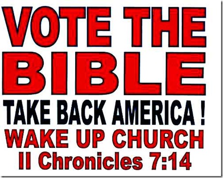 Vote the Bible