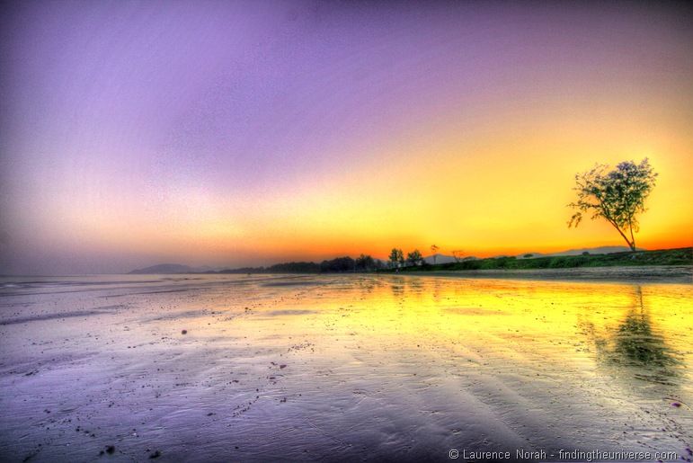Sunset Hua Hin beach Thailand 3