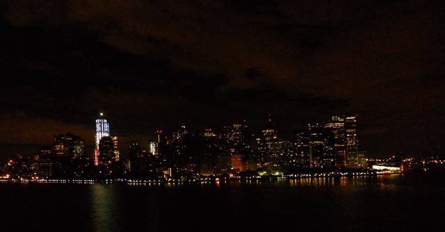 4AM - Sailing into NYC (my good camera is kaput!)
