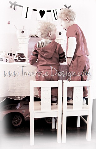 valentines dag dessertbord lunch 